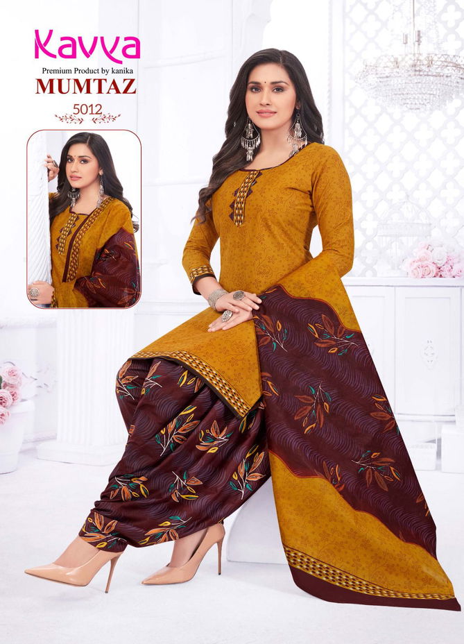 Kavya Mumtaz Vol 5 Printed Readymade Suits Catalog
